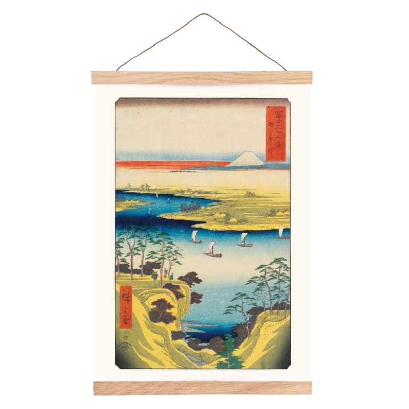 Japanisches Poster - Hiroshige A3