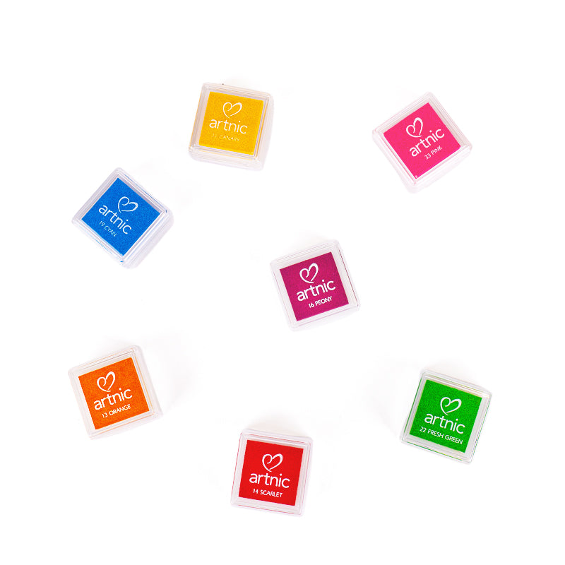 Japanisches Stempelkissen – 7 Farben zur Auswahl