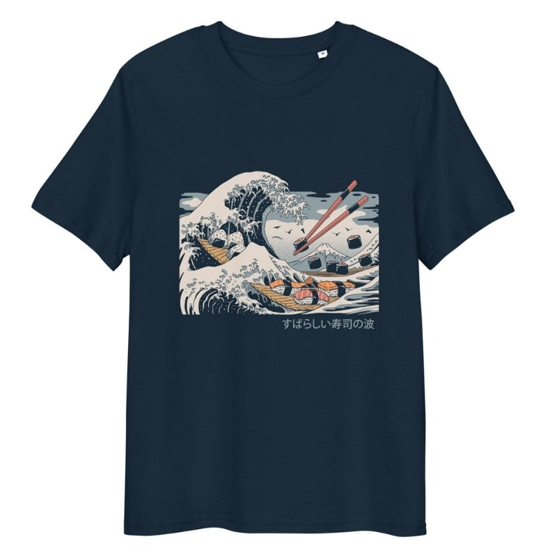 Japanisches Sushi T-Shirt Kanagawa S