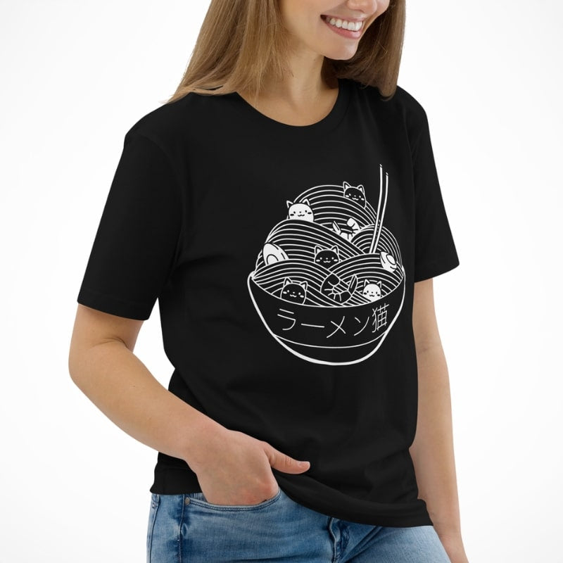 Japanisches T-Shirt - Bowl of Kittens