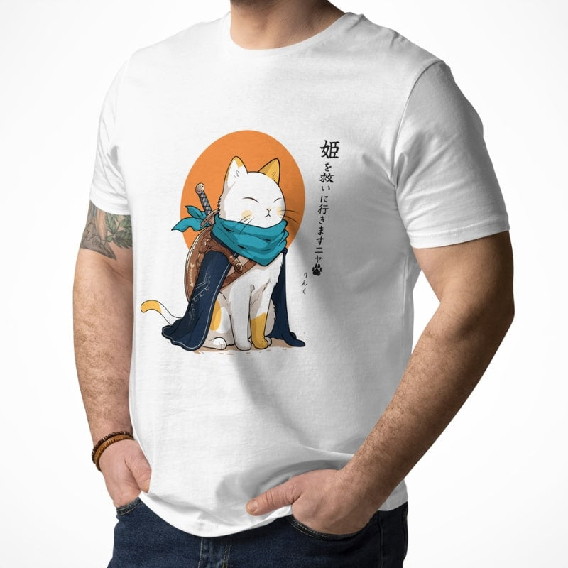 Japanisches T-Shirt - Legendäre Katze