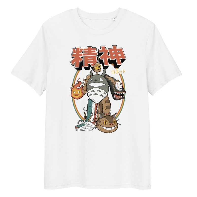 Japanisches T-Shirt Seishin S / Weiß