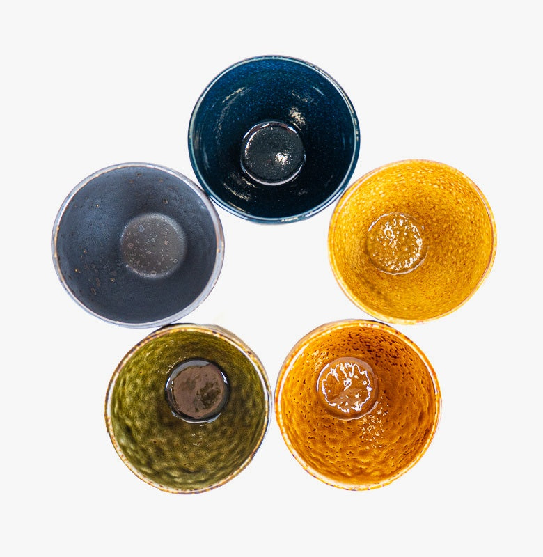 Japanisches Tassen Set – Hannari 5 Stück