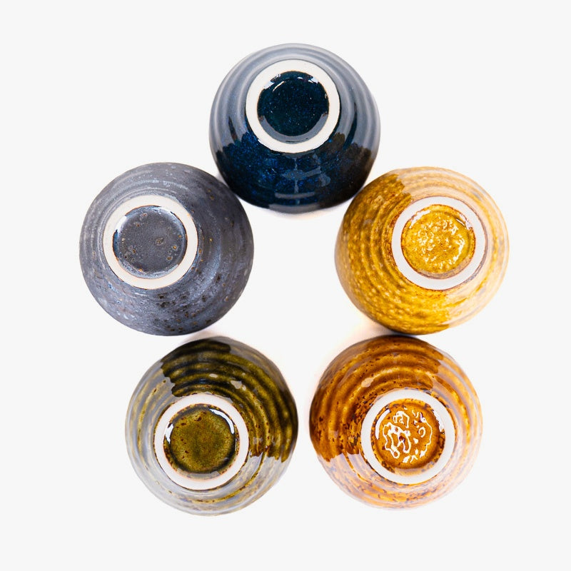 Japanisches Tassen Set – Hannari 5 Stück