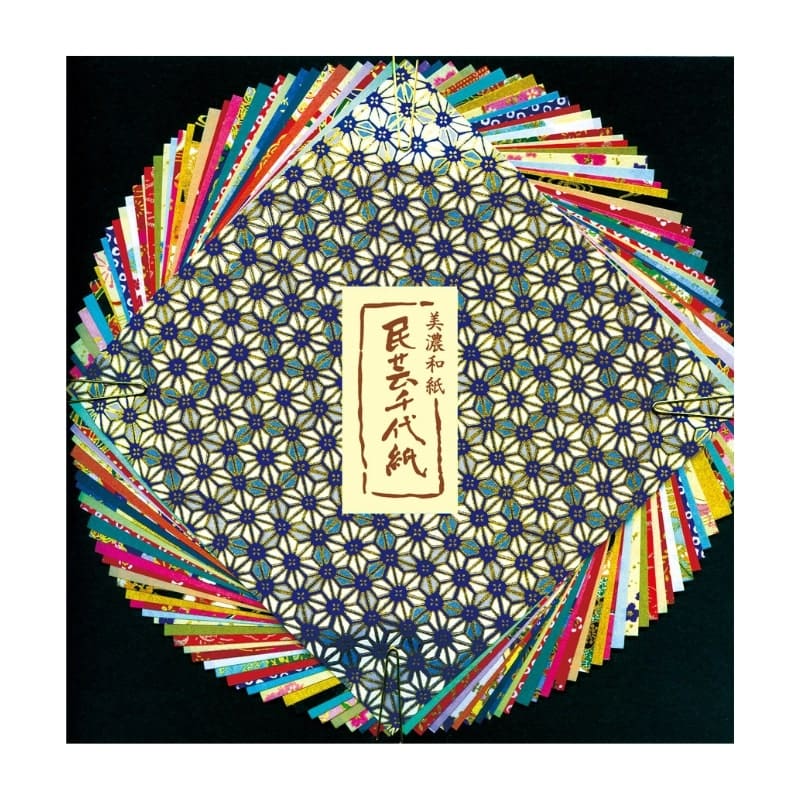 Japanisches Washi-Papier Chiyogami - 15x15 cm