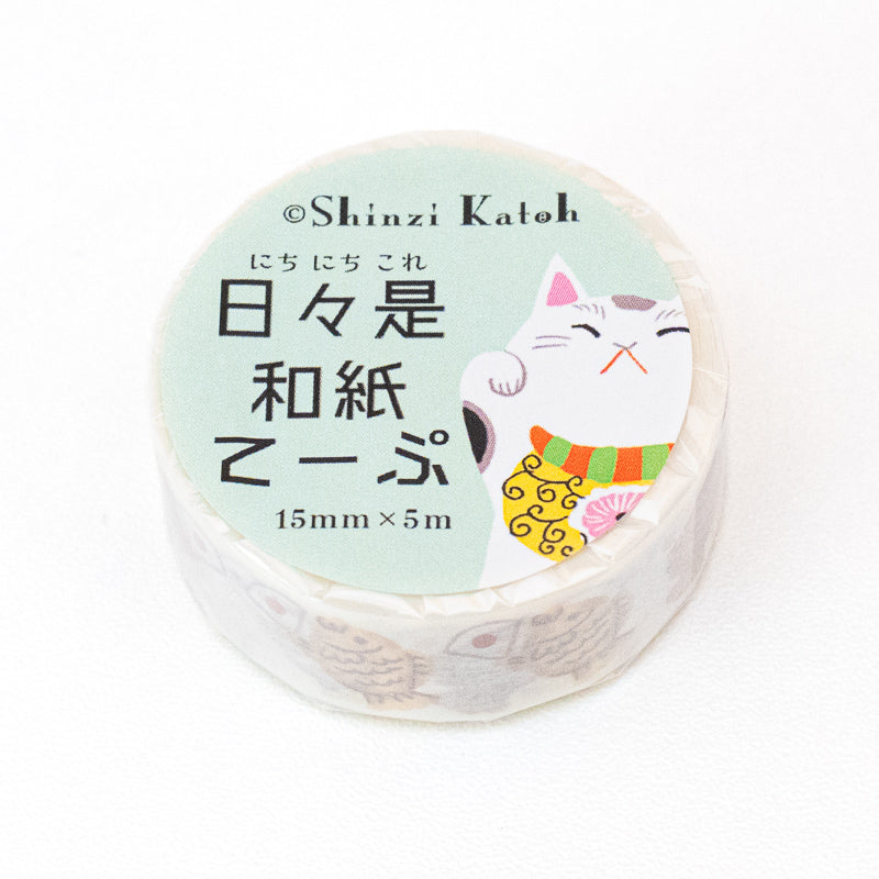 Japanisches Washi Tape - Taiyaki