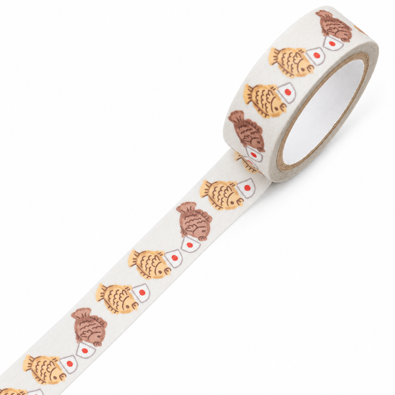 Japanisches Washi Tape - Taiyaki