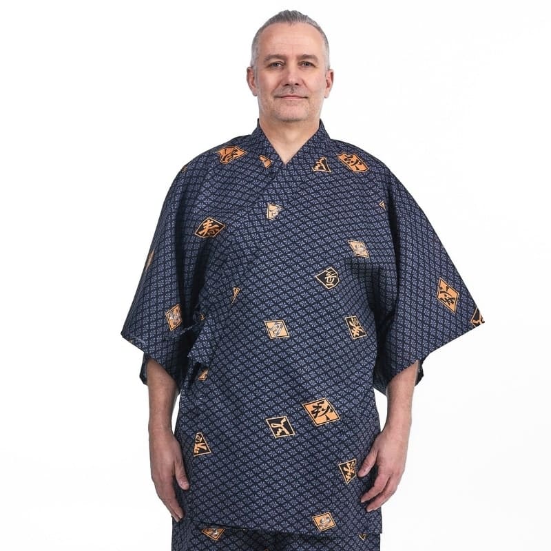 Jinbei Japonais Homme Diamond