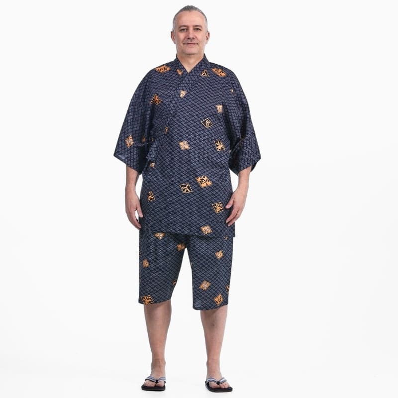 Jinbei Japonais Homme Diamond