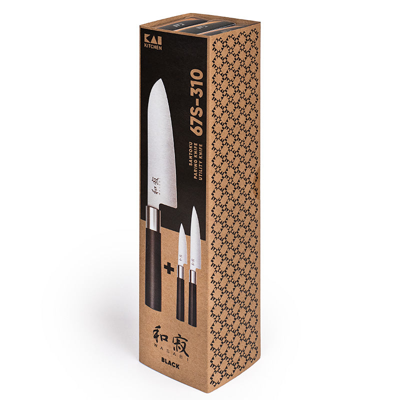 Kai Wasabi Black Messer Set