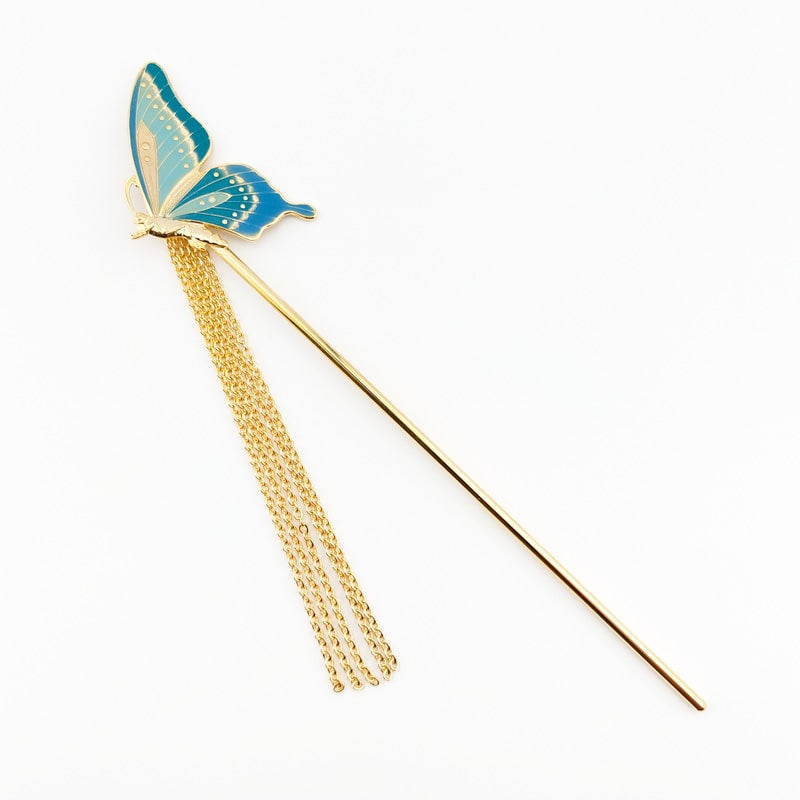 Japanischer Kanzashi Schmetterling