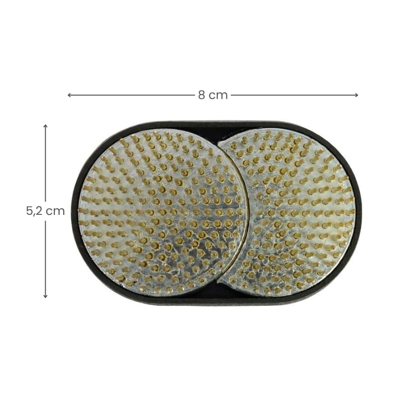 Kenzan Ikebana Doppelstruktur – 80 x 52 mm