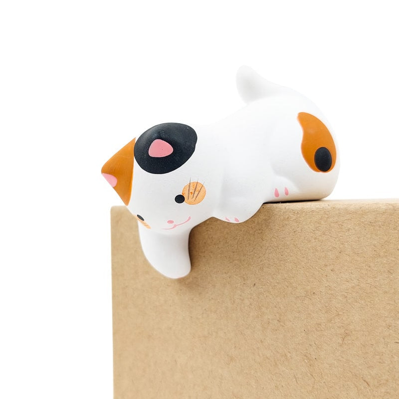 Keramikfigur Katze - spielende Neko