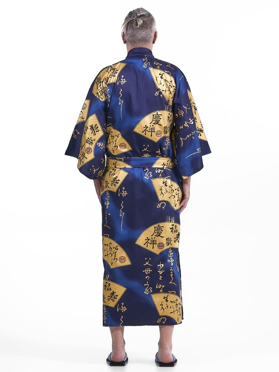 Kimono für Herren - Sensu Gold Einheitsgröße