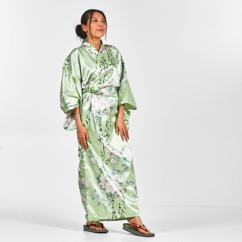 Japanischer Kimono Frau Shi to Hana - Einheitsgröße