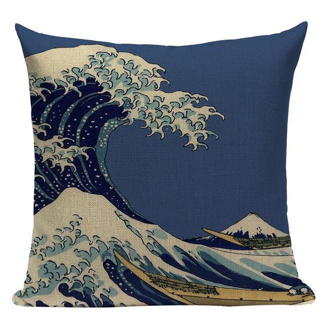 Kissenbezüge Japanischer Stil - The Great Wave