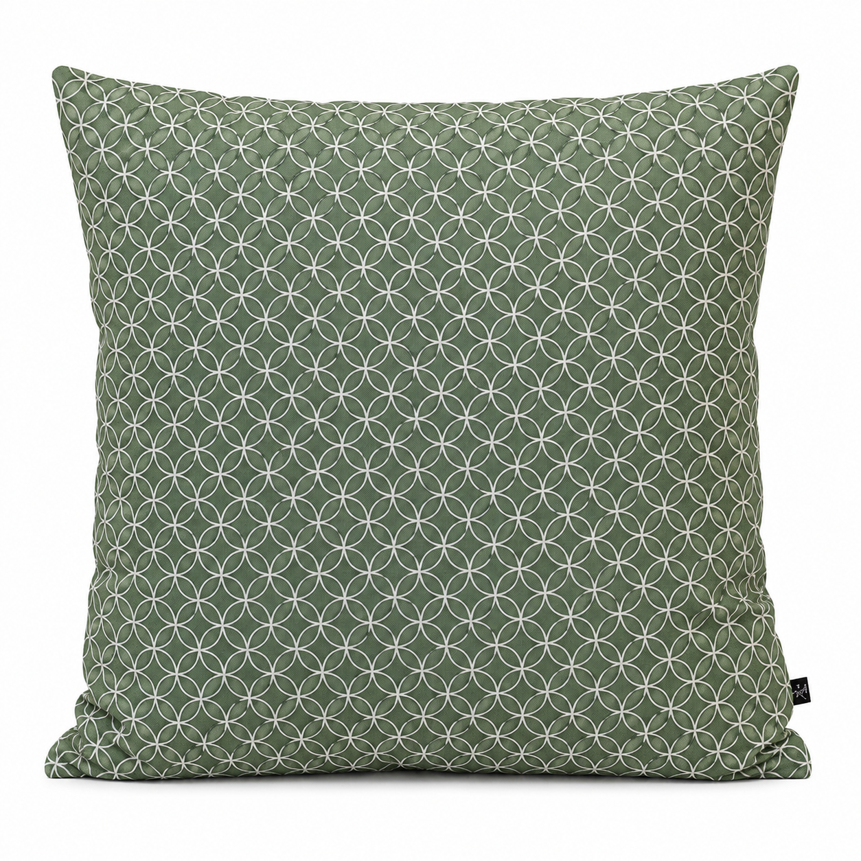 Kissenbezug Japanisch Motiv Shippo Grün - 50x50 cm