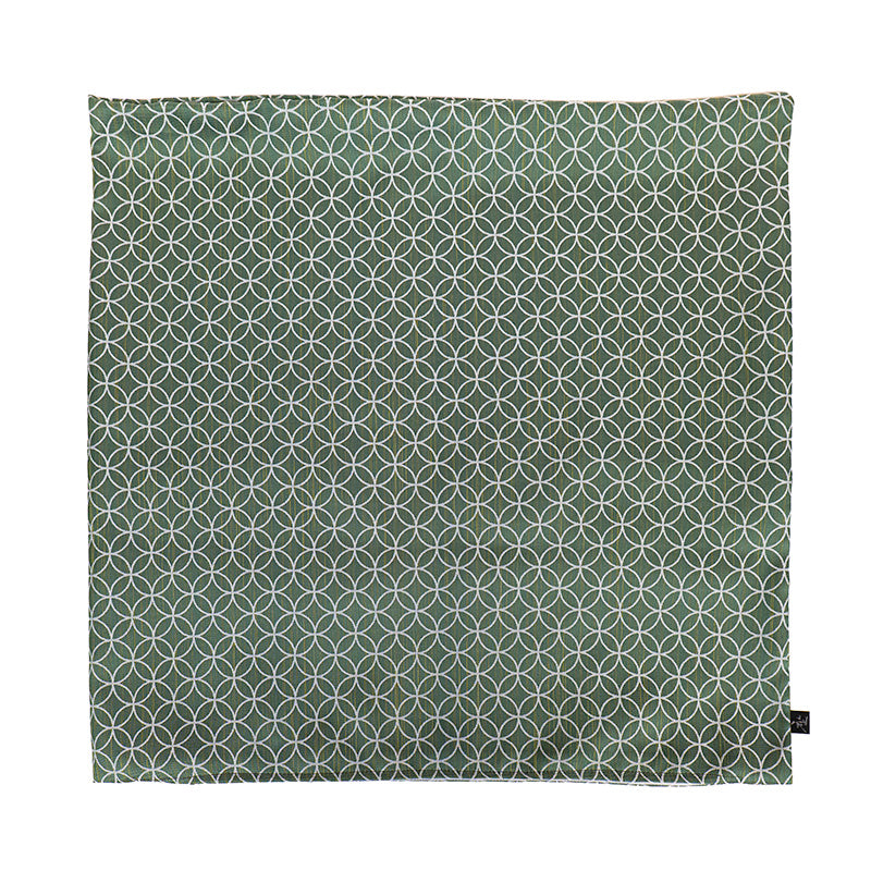 Kissenbezug Japanisch Motiv Shippo Grün - 50x50 cm