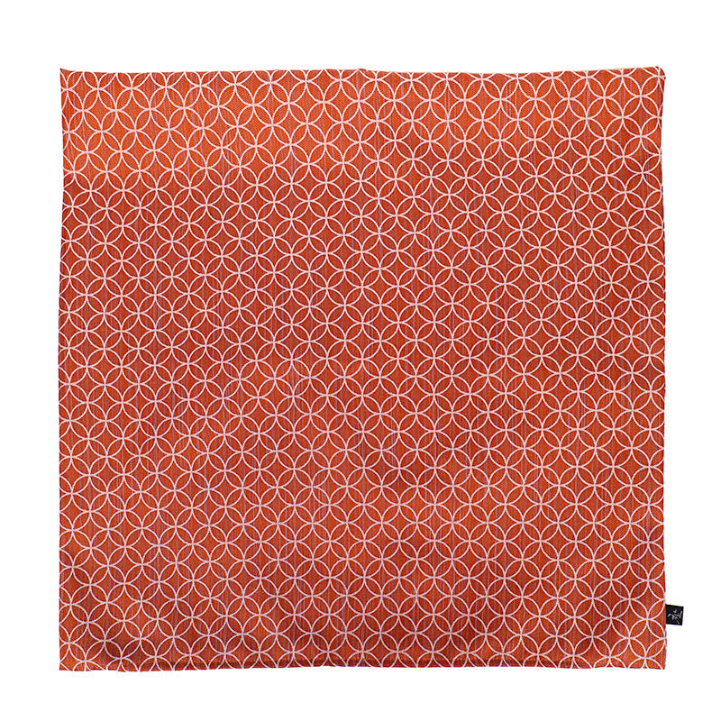 Kissenbezug Japanisch Motiv Shippo Orange - 50x50 cm