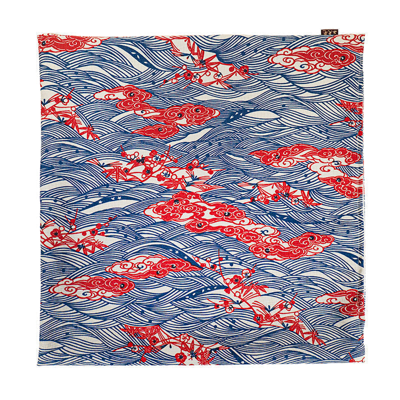 Kissenbezug Japanisch Motiv Shōchikubai - 45x45 cm