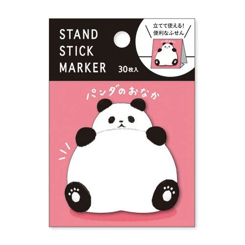 Klebezettel Panda