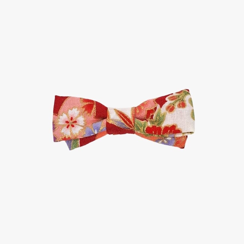 Kleine japanische Haarspange Rot