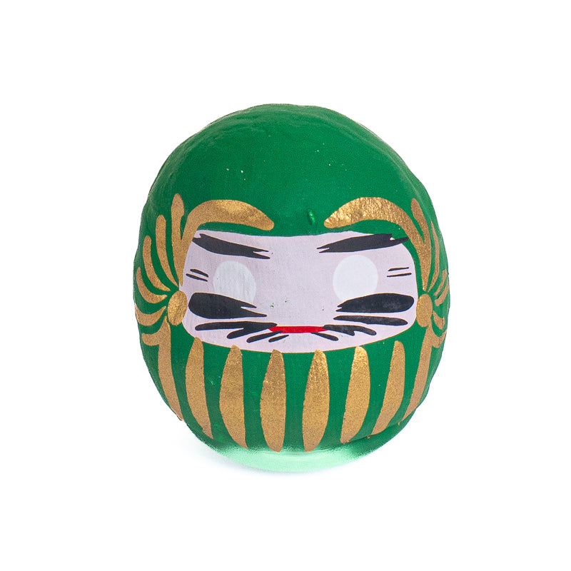 Kleiner Japanischer Daruma 4 cm - Verschiedene Farben Grün