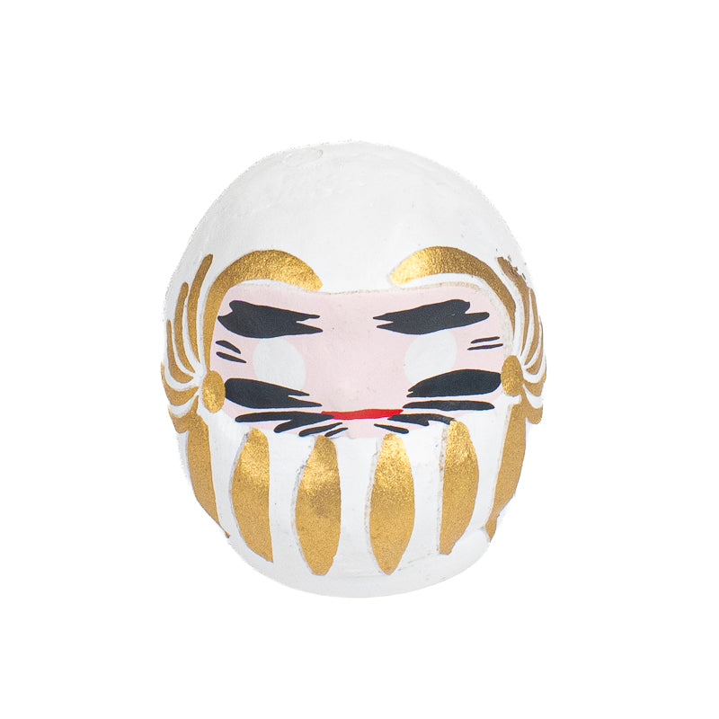 Kleiner Japanischer Daruma 4 cm - Verschiedene Farben Weiß