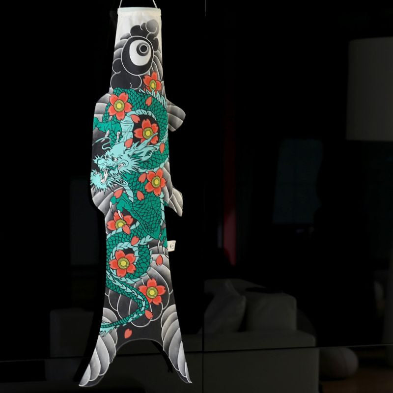 Koinobori Drachen Tätowierung - 100 cm