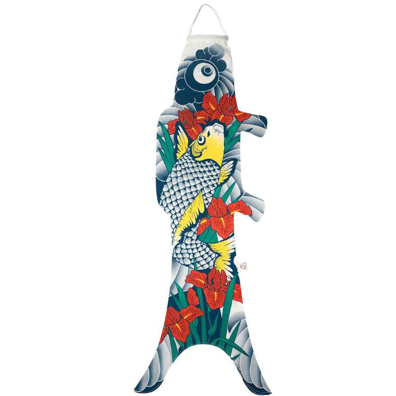 Koinobori Fisch Tätowierung - 100 cm