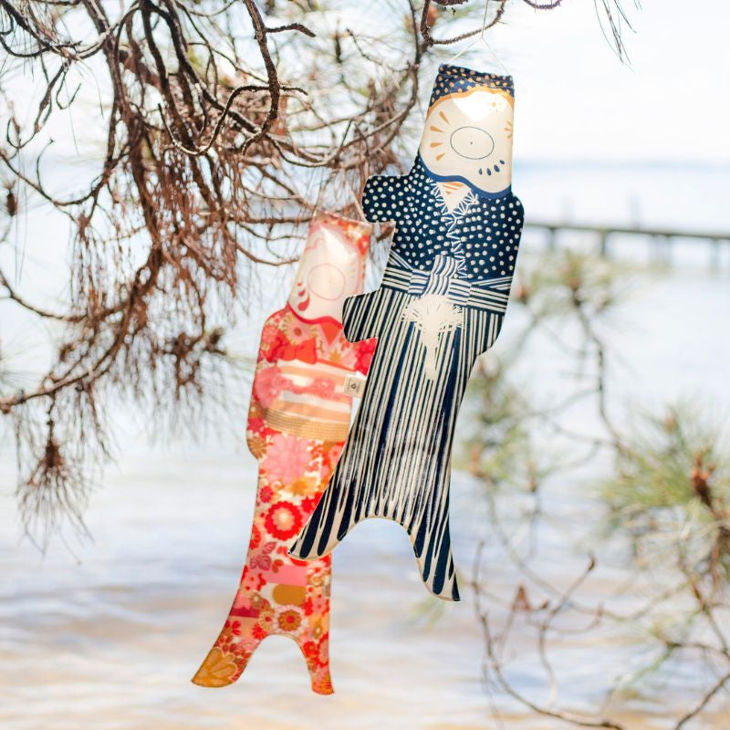 Koinobori Kimono Blume - 70 cm
