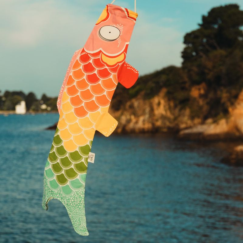 Koinobori Regenbogen - 70 cm