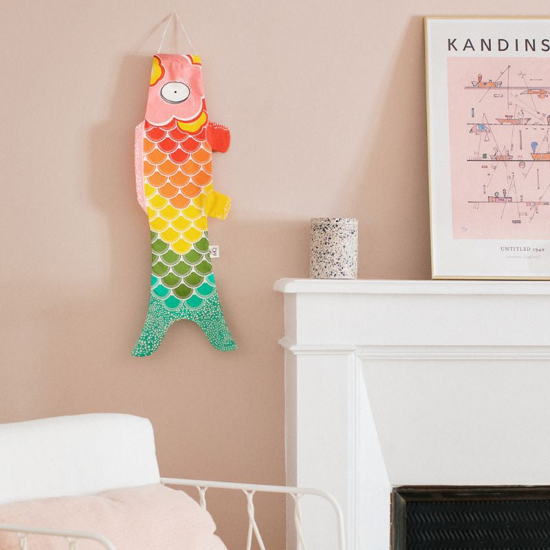 Koinobori Regenbogen - 70 cm