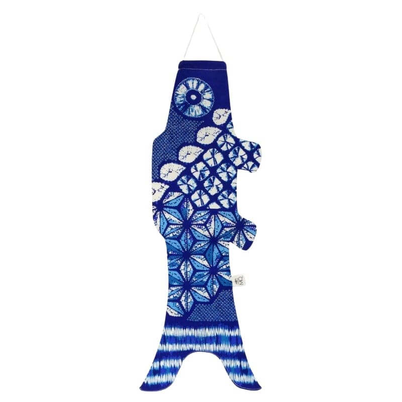 Koinobori - Shibori Indigo - 70 cm