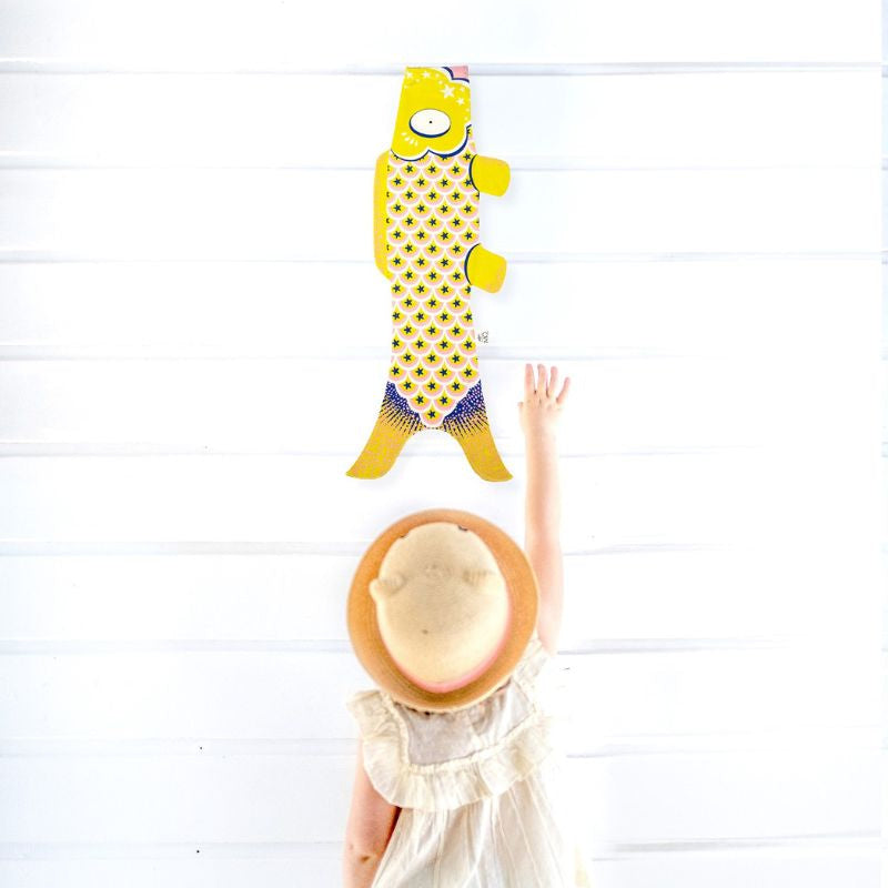 Koinobori Traditionell Anis - 70 cm
