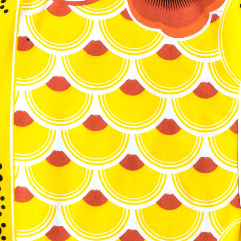 Koinobori Traditionell Gelb - 70 cm