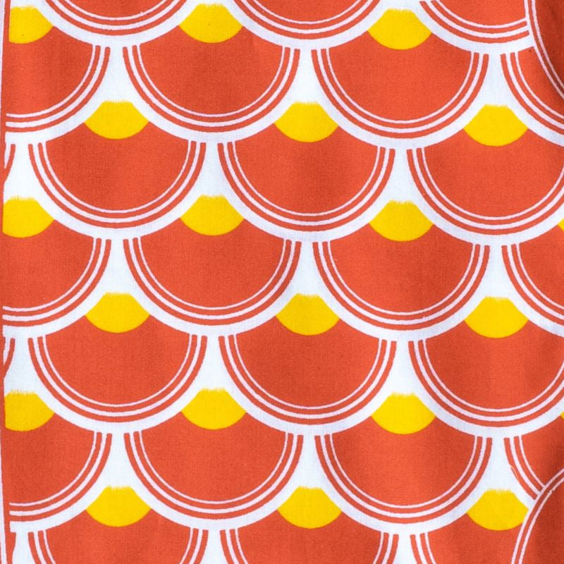 Koinobori Traditionell Orange - 70 cm