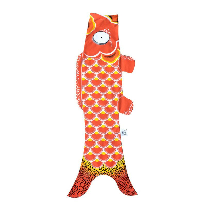 Koinobori Traditionell Orange - 70 cm