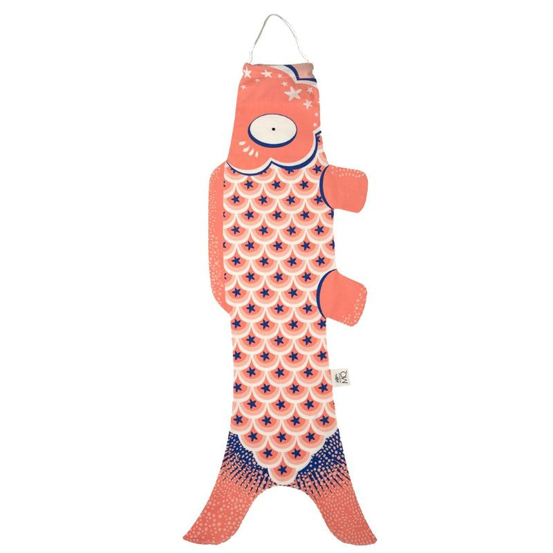 Koinobori Traditionell Rosa - 70 cm