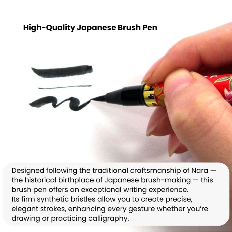 Koto Pinselstift - Gelber Stiel