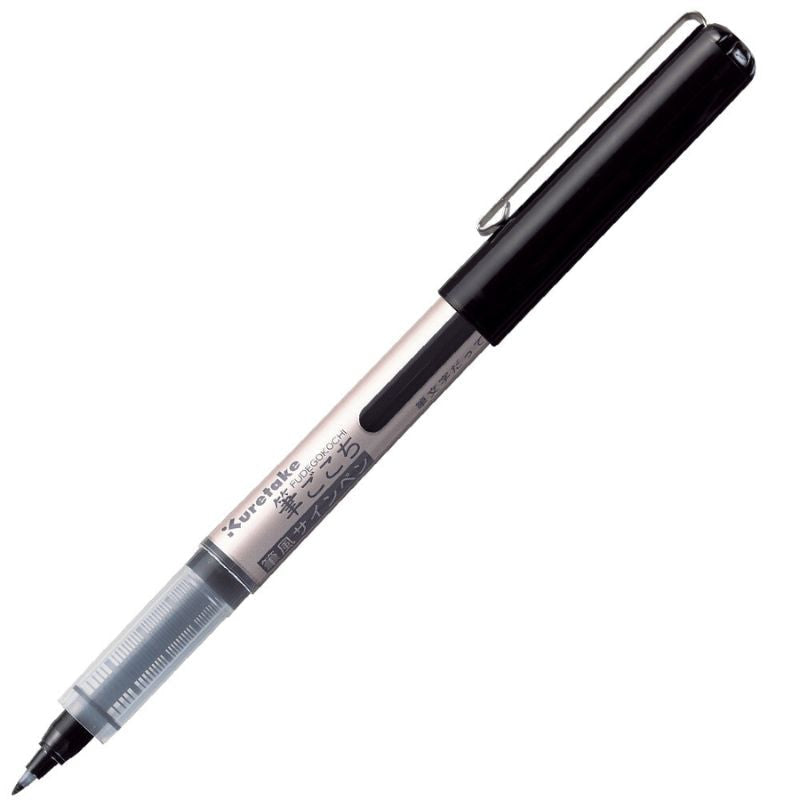 Kuretake Filzstift Schwarz - Feine Spitze