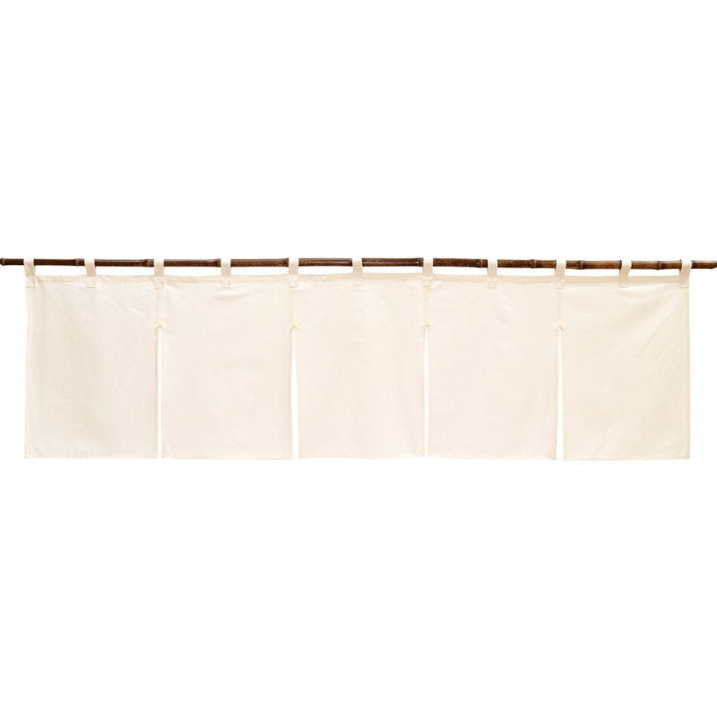 Kurze Noren - Beige 175 x 50 cm