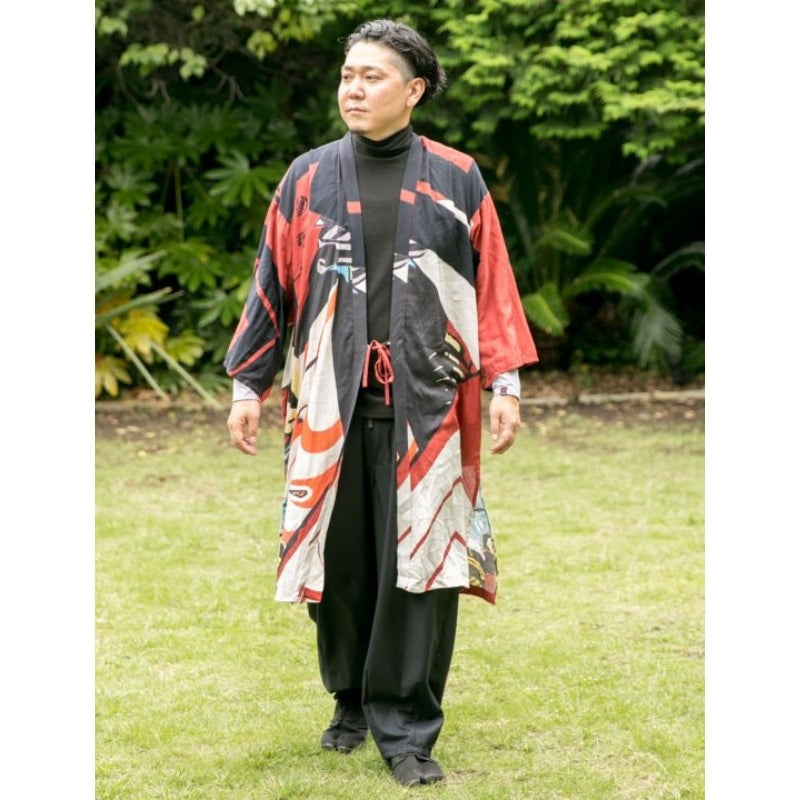 Lange Kimonojacke Mann