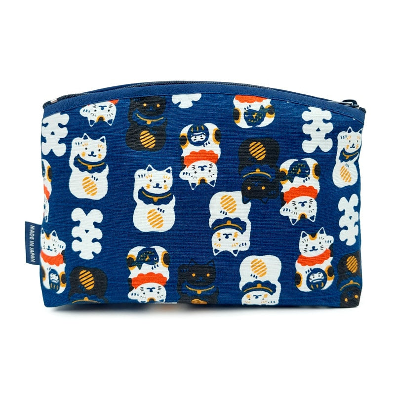 Mäppchen Maneki Neko Blau