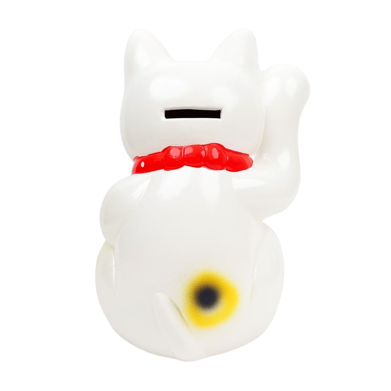 Maneki Neko Weiß Seto - 21 cm