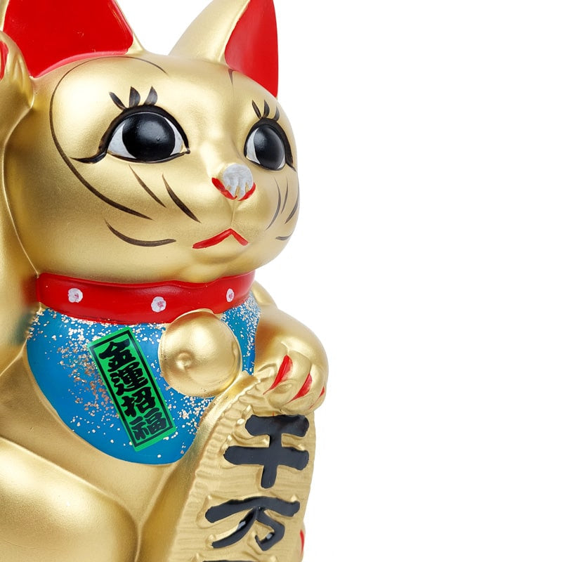 Maneki Neko Golden Seto - 24 cm