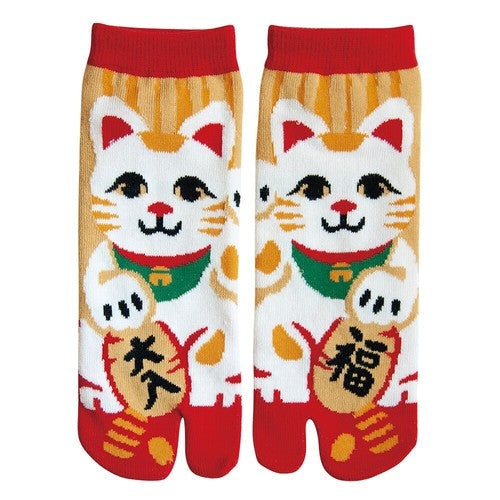 Maneki Neko Tabi Socken