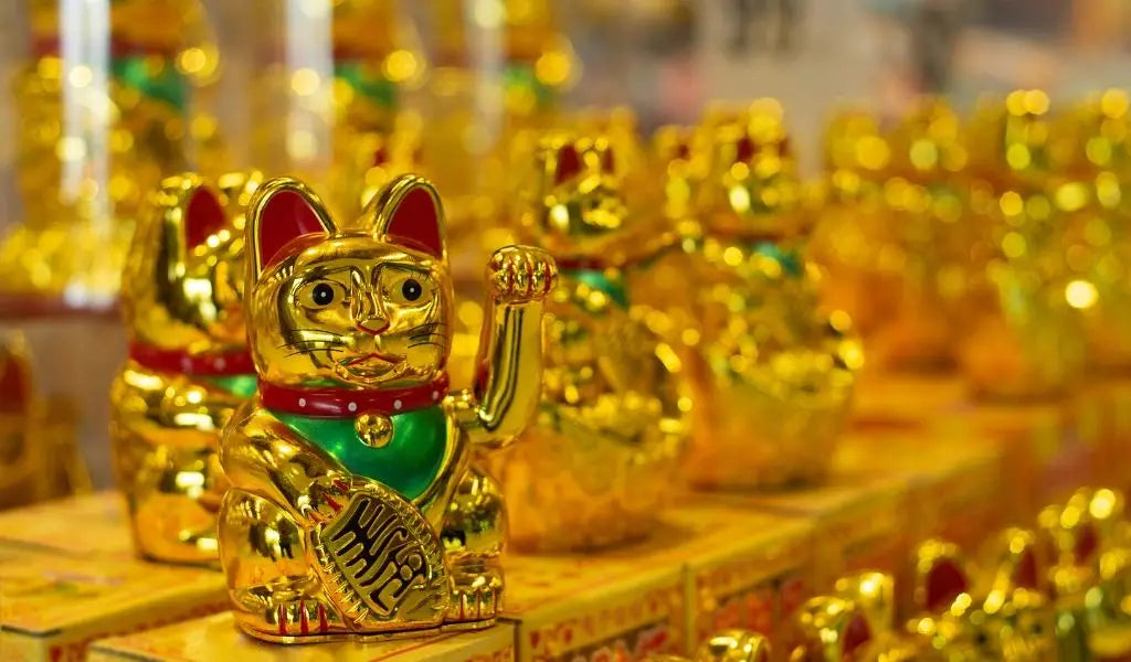 chinesische Maneki Neko