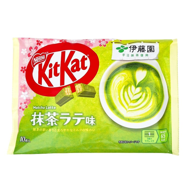 Mini KitKat Matcha Latte