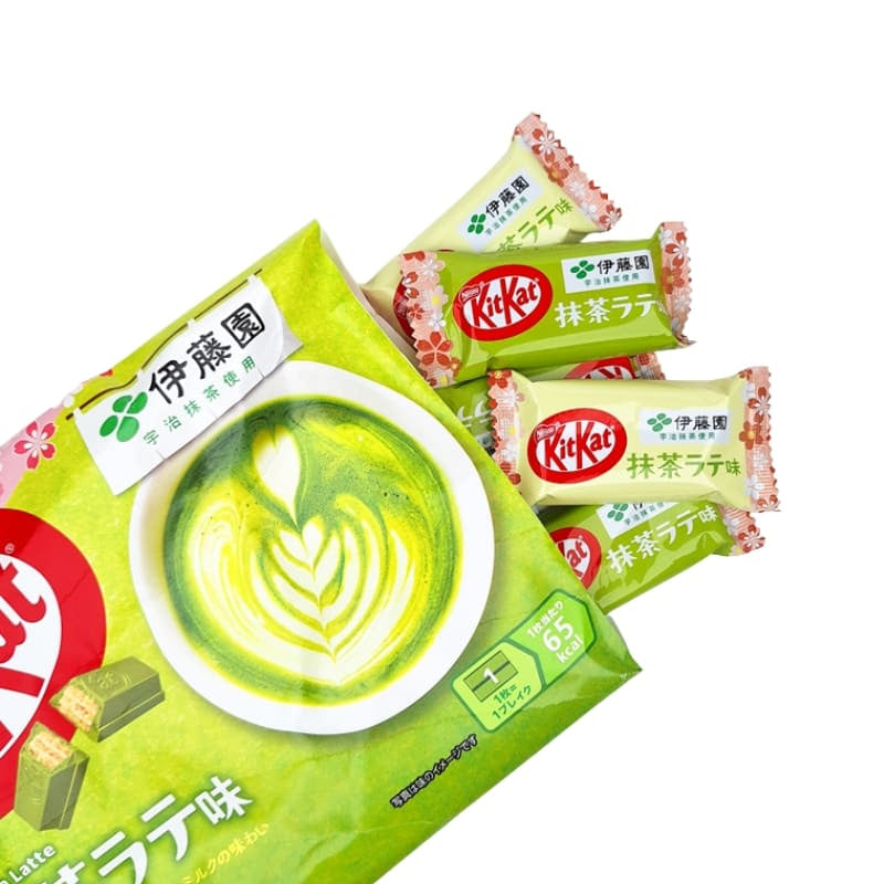 Mini KitKat Matcha Latte